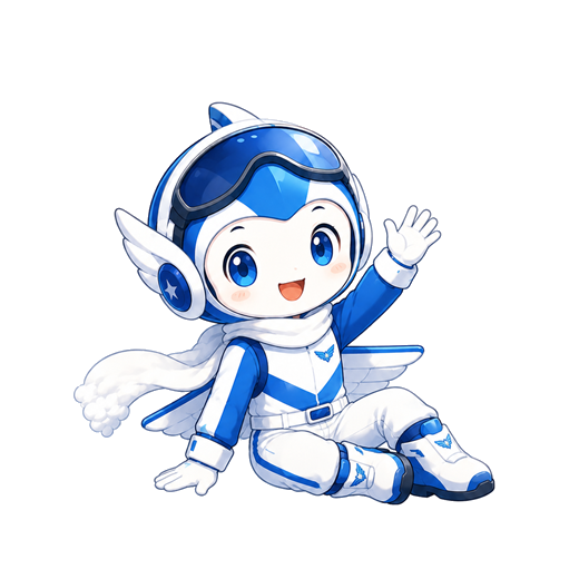 航空祭の持ち物を案内するパル